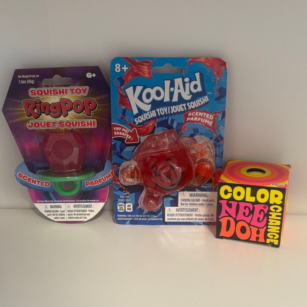 Scented Squish Toy - Red